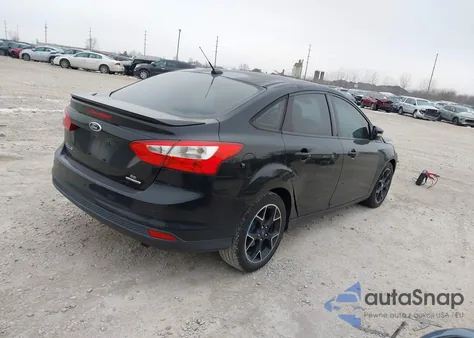 2013 Ford Focus Se из США, поврежденный, VIN 1FADP3F28DL276136